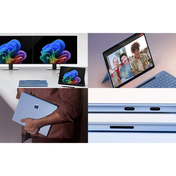 اینچی 13 مایکروسافت مدل Surface 11 X Plus -S.D X-PLUS 10 CORE - 16GB- 256GB SSD Adreno™ X1